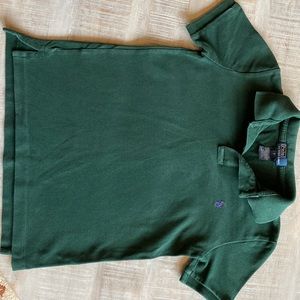 Polo by Ralph Lauren green shirt. Boys size 7.